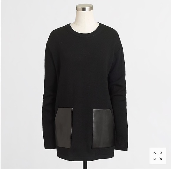 J. Crew Sweaters - J. Crew Merino Pocket Tunic Sweater Size Small